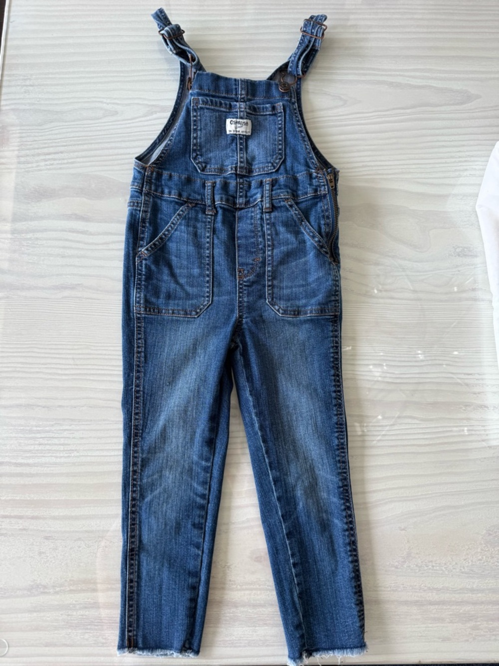 OshKosh B'gosh Light Blue Denim Kids Overalls